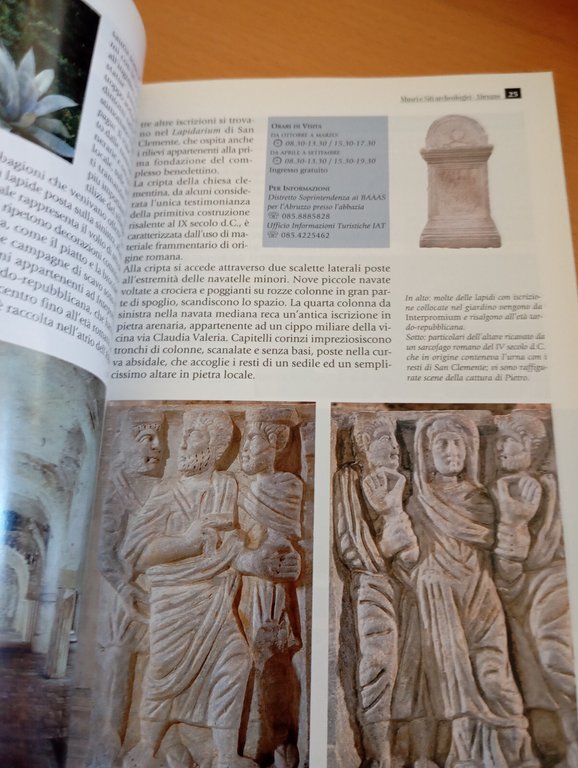 Musei e siti archeologici d'Abruzzo e Molise, 2001
