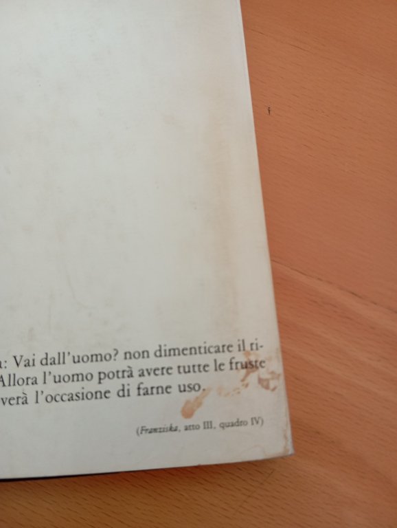 Musik Franziska, Frank Wedekind, De Donato, 1980 | Immagine Gallery 7