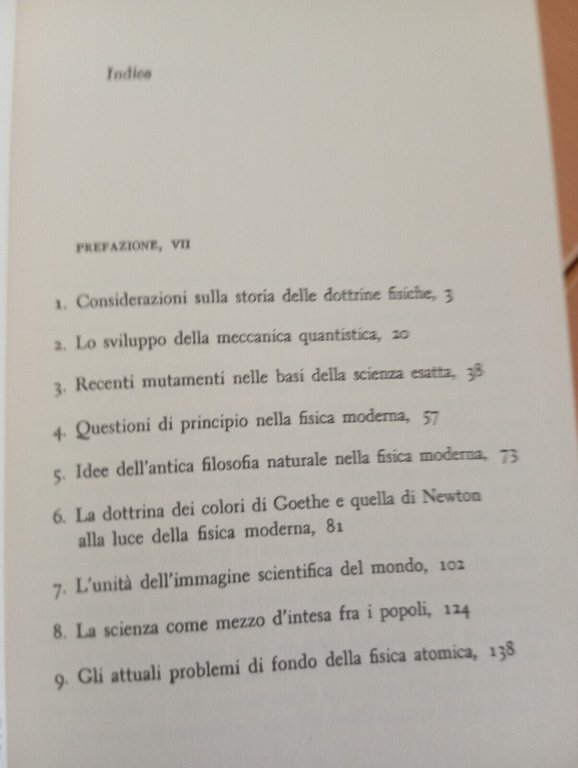 Mutamenti nelle basi della scienza, Werner Heisenberg, Bollati Boringhieri, 2015