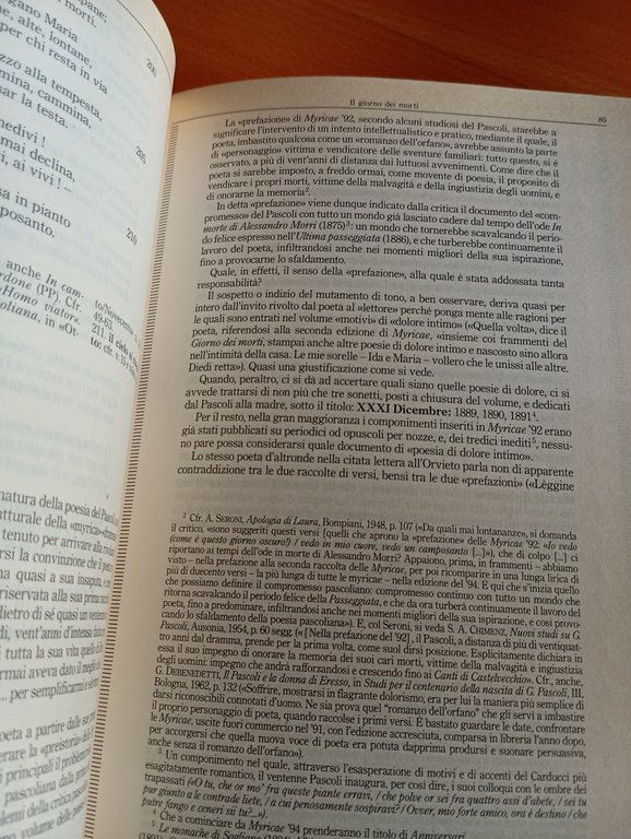 Myricae, Giovanni Pascoli, Giampaolo Borghello (a cura), Zanichelli, 2001