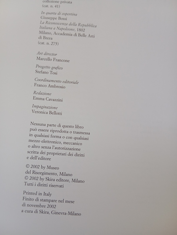 Napoleone e la Repubblica Italiana (1802-1805), Carlo Capra, Skira, 2002 | Immagine Gallery 5