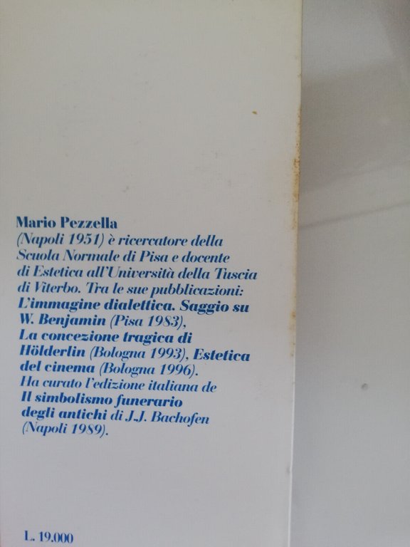 Narcisismo e società dello spettacolo, Mario Pezzella, 1996, ManifestoLibri