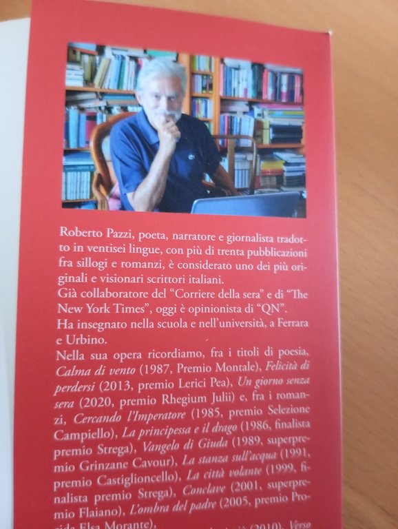 Narrare ad occhi ben chiusi, Roberto Pazzi, Minerva, 2022
