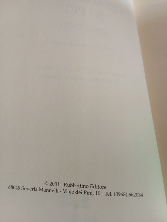 La Gladio rossa del PCI (1945-1967), Gianni Donno, Rubbettino, 2001 | Immagine Gallery 10