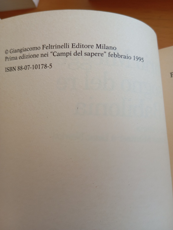 Il sogno del re di Babilonia, Mario Miegge, Feltrinelli, 1995 | Immagine Gallery 7