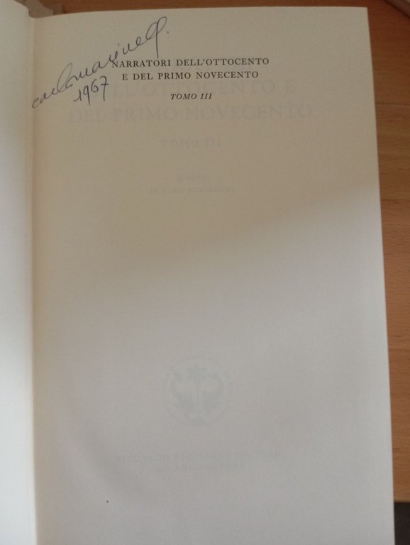 Narratori dell'Ottocento e del primo Novecento, Borlenghi, Ricciardi, 5 tomi | Immagine Gallery 10