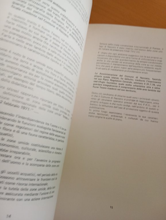 Nazzano: oasi faunistica sul Tevere, WWF, Ammministrazione del comune, 1977 | Immagine Gallery 7