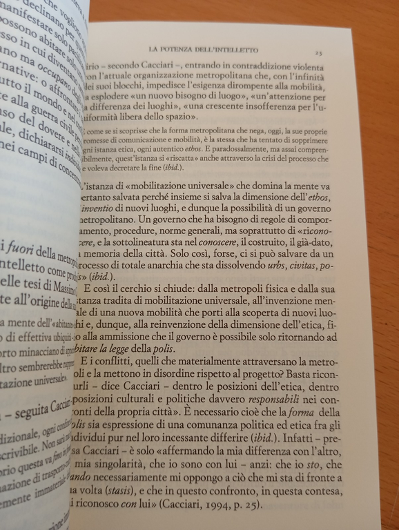 Negli spazi vuoti della metropoli, Massimo Ilardi, Bollati Boringhieri, 1999