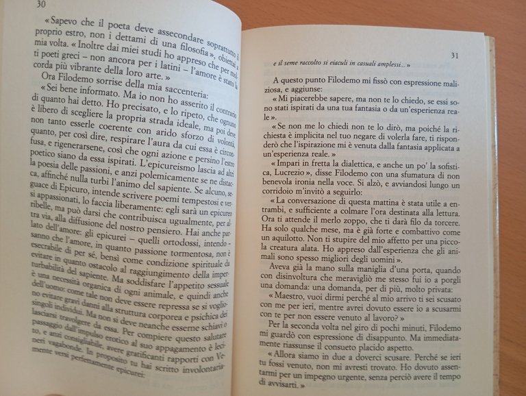 Nei pleniluni sereni Autobiografia Tito Lucrezio Caro Luca Canali Longanesi …
