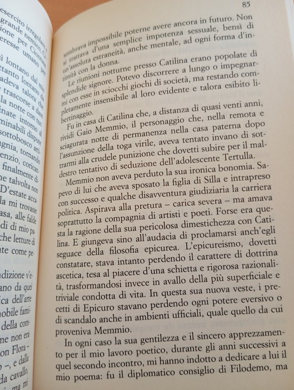 Nei pleniluni sereni Autobiografia Tito Lucrezio Caro Luca Canali Longanesi …
