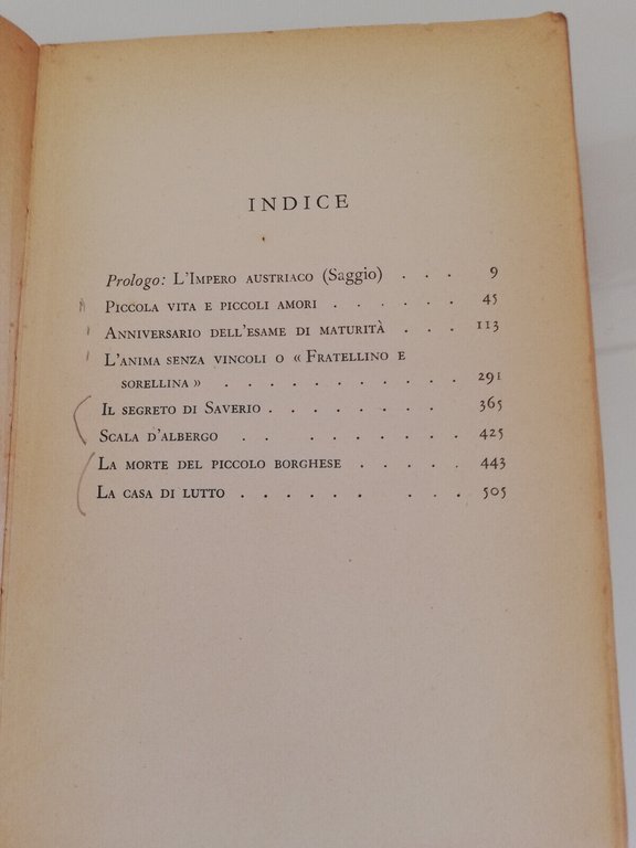 Nel crepuscolo di un mondo, Franz Werfel, 1937, Mondadori, prima …