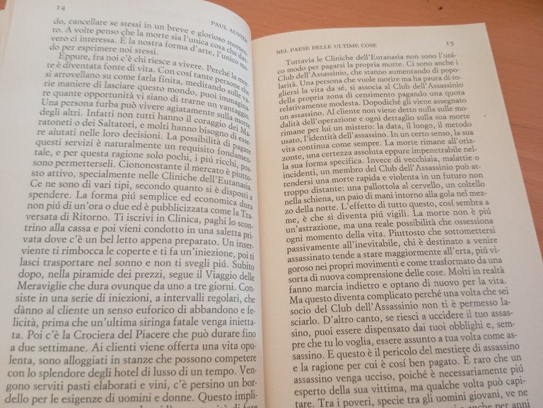 Nel paese delle ultime cose, Paul Auster, Einaudi, 2003