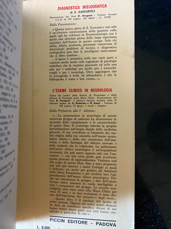 Neuroanatomia correlazionistica e neurologia funzionale, Chusid McDonald, 1968