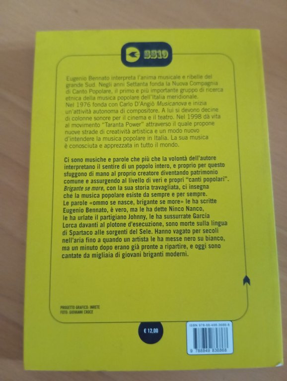Ninco Nanco deve morire, Eugenio Bennato, Rubettino, 2013
