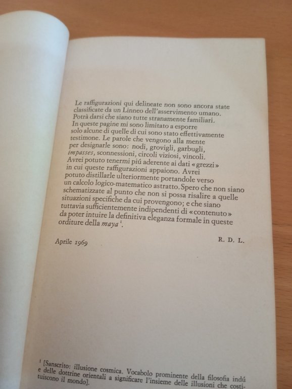 Nodi. Paradigmi intrapsichici e interpersonali, Ronald D. Laing, Einaudi, 1976