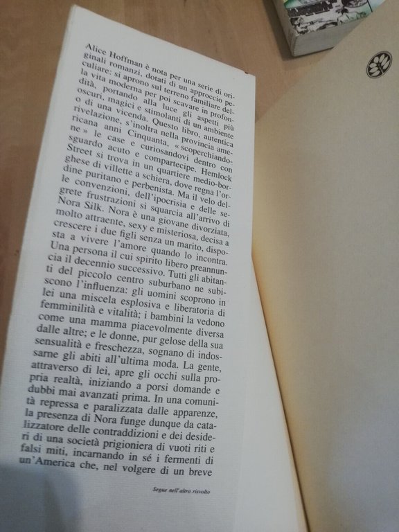 Non calpestate il mio giardino, Alice Hoffman, Frassinelli, 1992