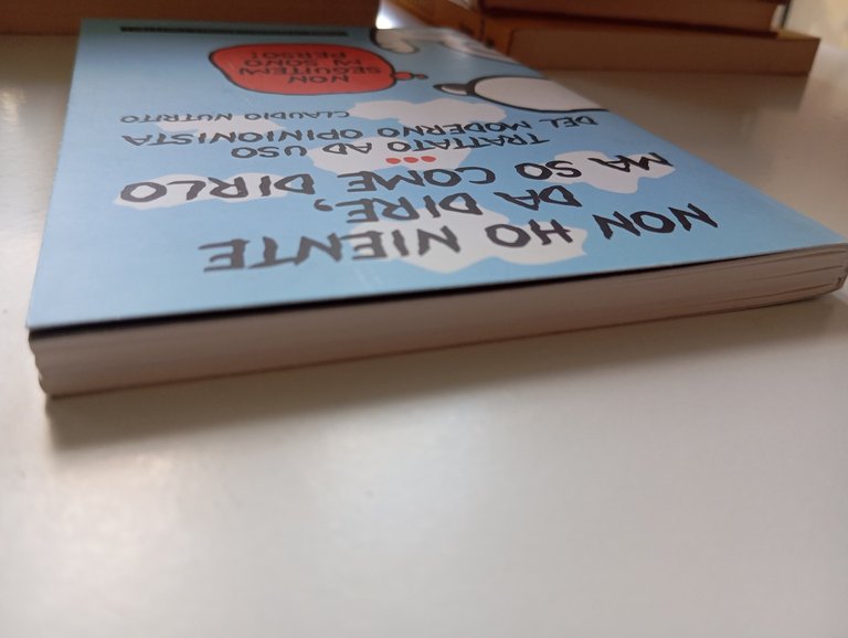 Non ho niente da dire ma so come dirlo, Claudio …