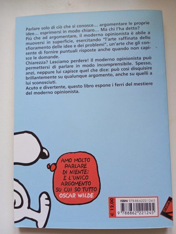 Non ho niente da dire ma so come dirlo, Claudio …