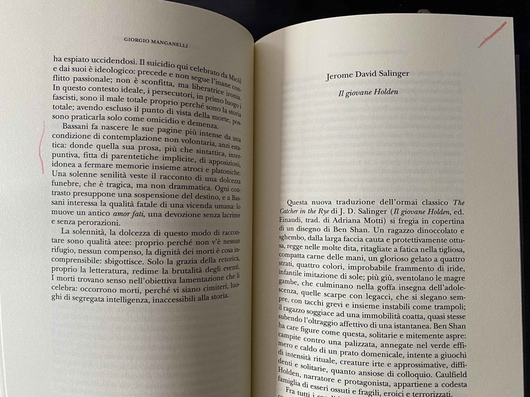 Non sparate sul recensore, Giorgio Manganelli, Aragno, 2018