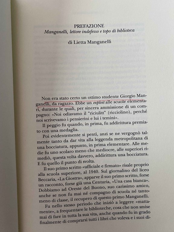 Non sparate sul recensore, Giorgio Manganelli, Aragno, 2018