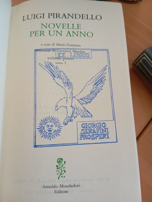 Novelle per un anno, Luigi Pirandello, 6 volumi completi, Meridiani …