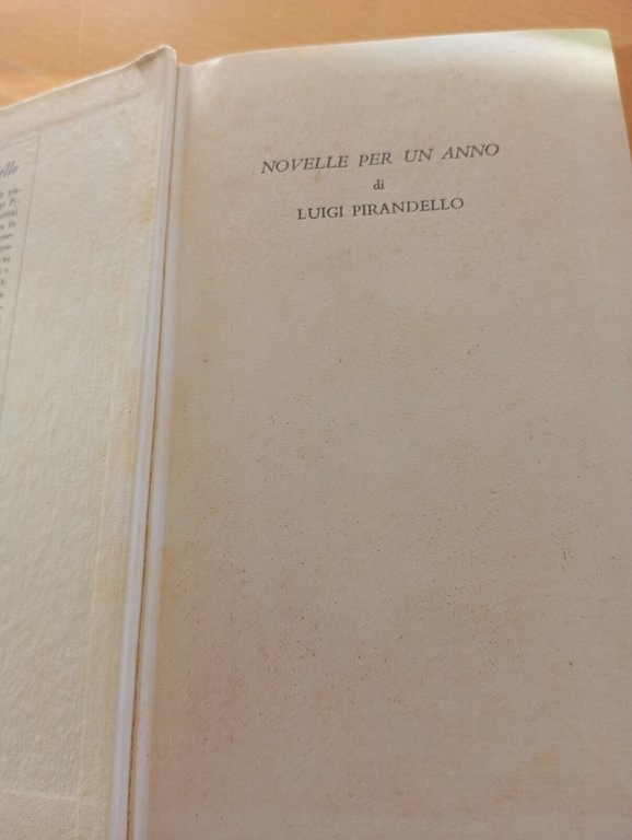 Novelle per un anno, Luigi Pirandello, BMM Mondadori, 1961