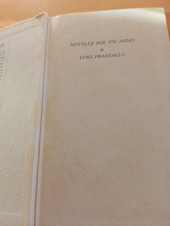 Novelle per un anno, Luigi Pirandello, BMM Mondadori, 1961