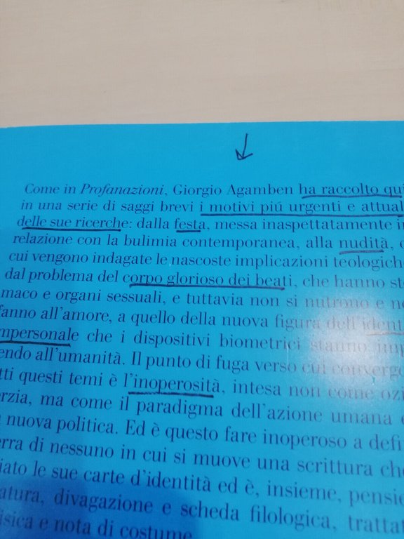 Nudità, Giorgio Agamben, Nottetempo, 2009