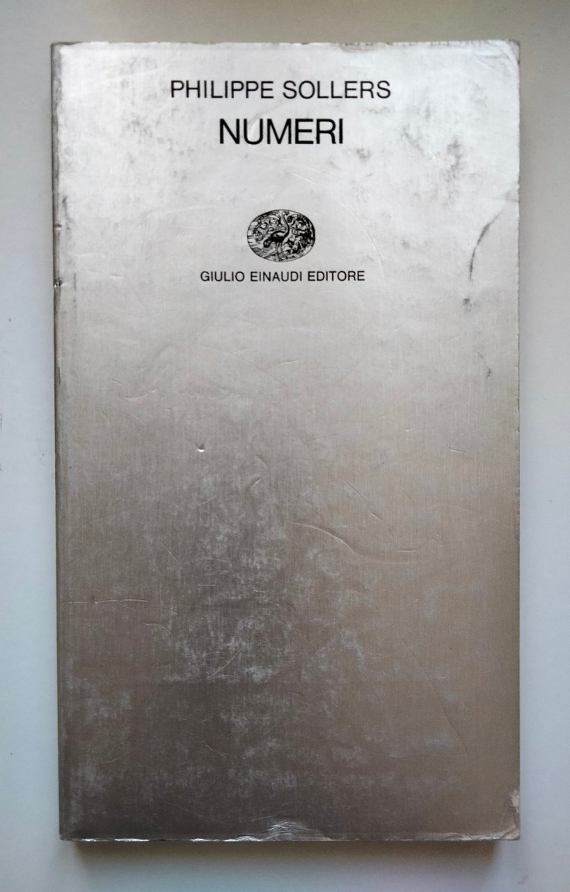 Numeri, Philippe Sollers, Einaudi, 1973