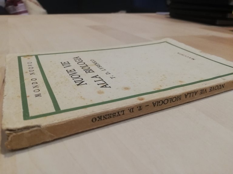 Nuove vie alla biologia, T. D. Lysenko, Macchia, 1949, raro | Immagine Gallery 3