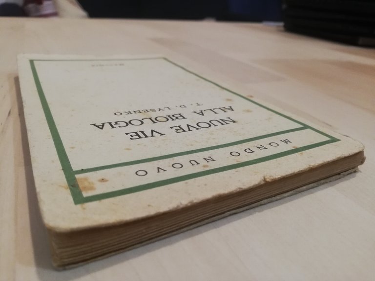 Nuove vie alla biologia, T. D. Lysenko, Macchia, 1949, raro | Immagine Gallery 6