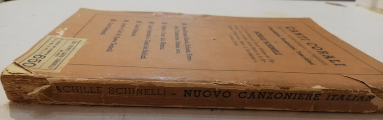 Nuovo canzoniere italiano, Schinelli, 1951 | Immagine Gallery 6
