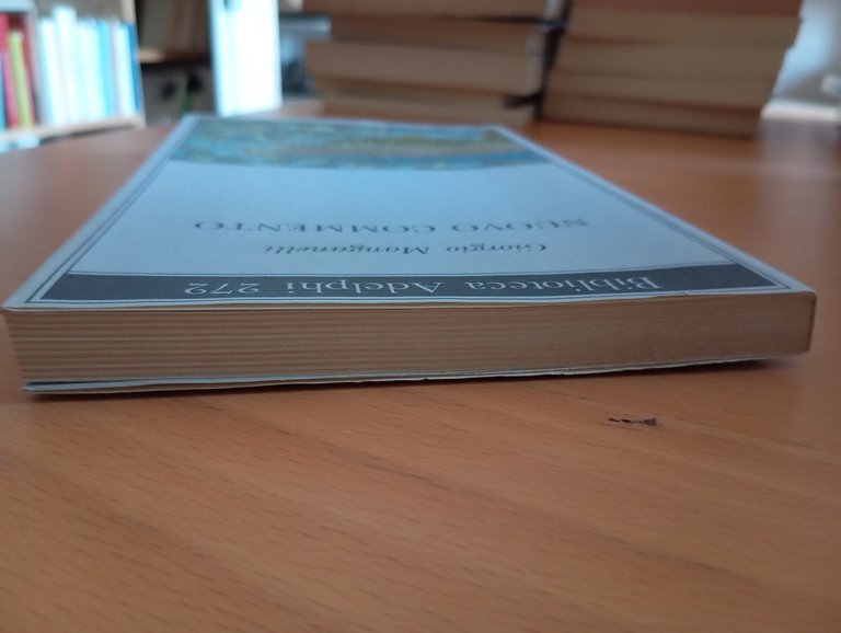 Nuovo commento, Giorgio Manganelli, Adelphi, 1993