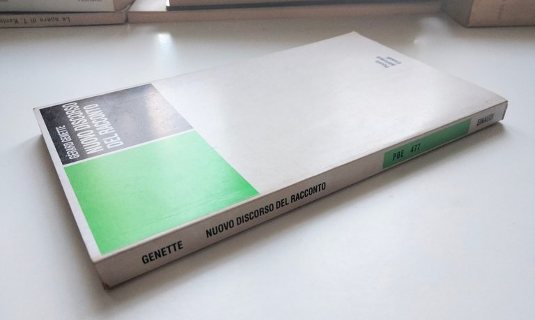 Nuovo discorso del racconto Gerard Genette, Einaudi PBE, 1987