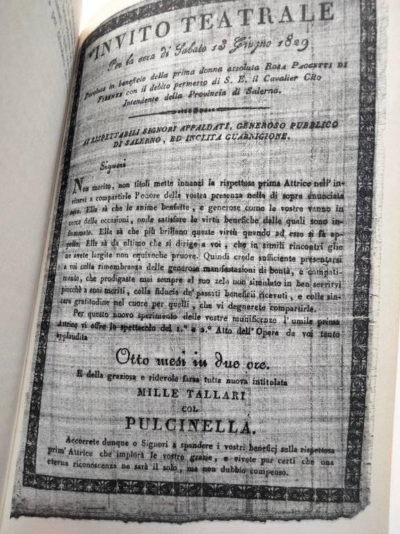 'O canisto, Eduardo De Filippo, Teatro San Ferdinando, 1971