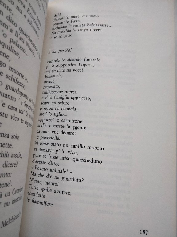 'O canisto, Eduardo De Filippo, Teatro San Ferdinando, 1971