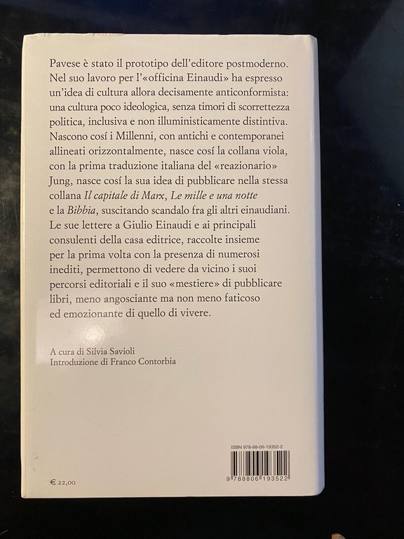 Officina Einaudi. Lettere editoriali 1940 - 1950, Cesare Pavese, Einaudi, …