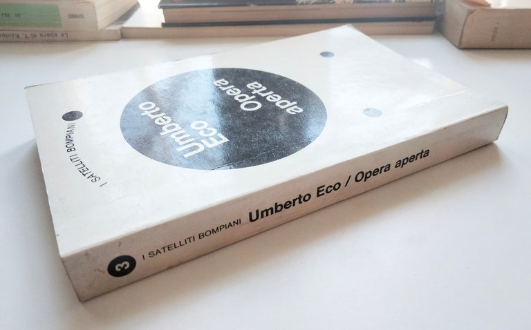 Opera aperta, Umberto Eco, Satelliti Bompiani, 1962