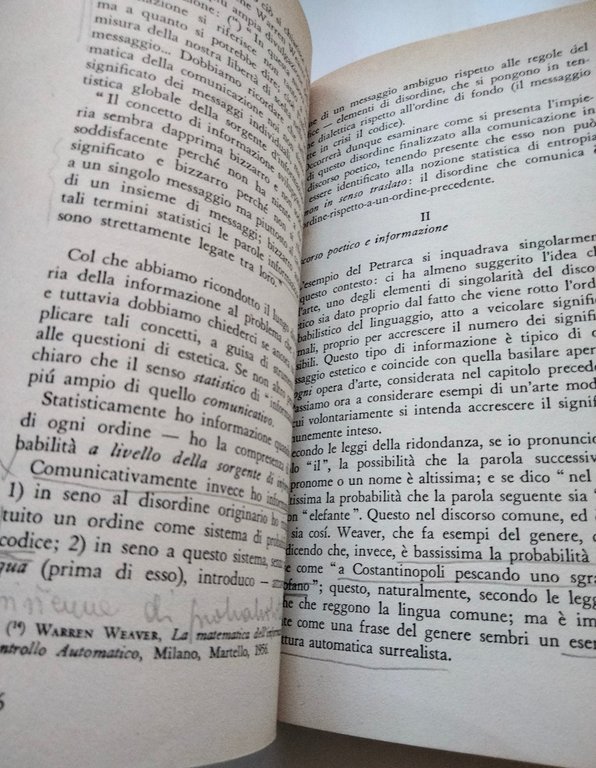 Opera aperta, Umberto Eco, Satelliti Bompiani, 1962