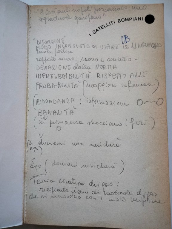 Opera aperta, Umberto Eco, Satelliti Bompiani, 1962