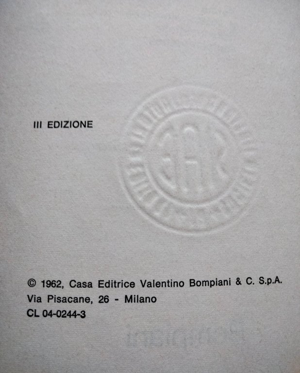 Opera aperta, Umberto Eco, Satelliti Bompiani, 1962