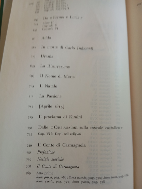 Opere, Manzoni, Zanichelli, A cura di F. C. Goffis, 1967 | Immagine Gallery 14