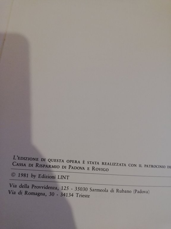 Padova antica. Da comunità paleoveneta a città romano-cristiana, 1981, LINT