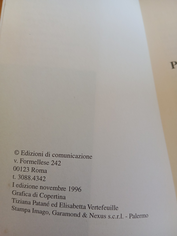 Palermo allo specchio, Francesco Marraro, Edizioni di Comunicazione, 1996 | Immagine Gallery 6