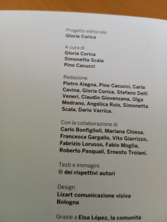 Pan del Alma, Corica Scala Cacucci, 2014, turatura 600 copie