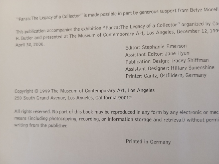 Panza. Biumo collection, The legacy of a collector, Los Angeles, … | Immagine Gallery 8