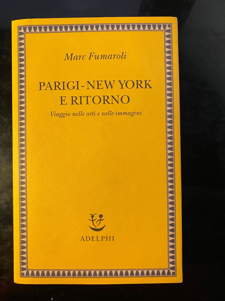 Parigi-New York e ritorno, Marc Fumaroli, Adelphi, 2011