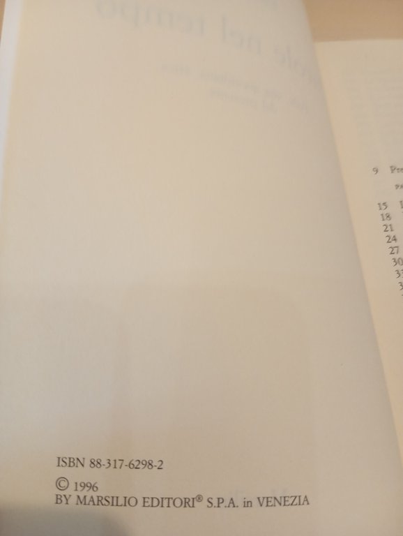 Parole nel tempo, Pietro Nonis, Marsilio, 1996 | Immagine Gallery 13