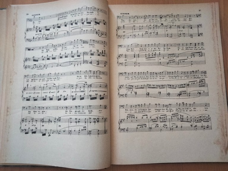 Parsifal, R. Wagner, spartito canto e pianoforte, rllegato, Madella, 1914 | Immagine Gallery 7