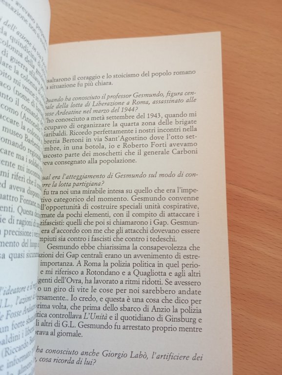 Partigiani a Roma, Grimaldi - Soda - Garasi, Manifesto, 1996, …